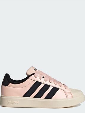 adidas Women’s Blush and Black Low-Top STREETTALK Sneakers Sz10 NWT 🔥